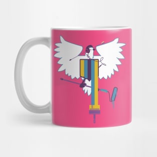 Street Art Dove Mug